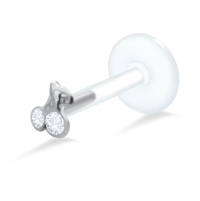 Cherry Stone Labrets Push-in LA-368